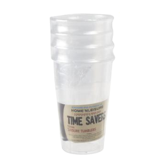 Plastic Tumblers 350ml - set of 4